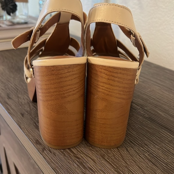 Lucky brand Women's Imana Strappy Slingback Platform Dress Sandals - Picture 10 of 12